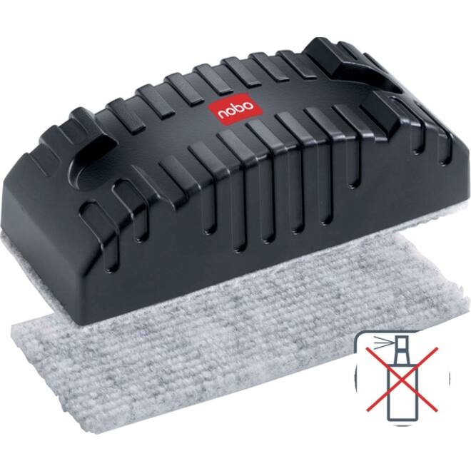 Navulling Nobo tbv magnetische whiteboardwisser zwart