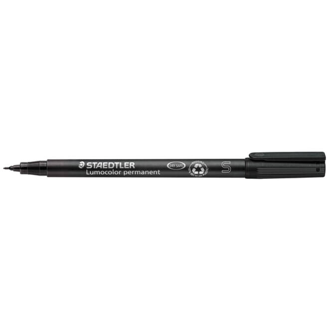 Viltstift Staedtler Lumocolor 313 permanent S zwart