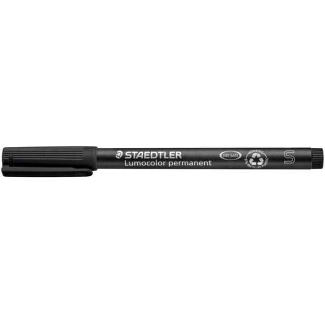 Viltstift Staedtler Lumocolor 313 permanent S zwart