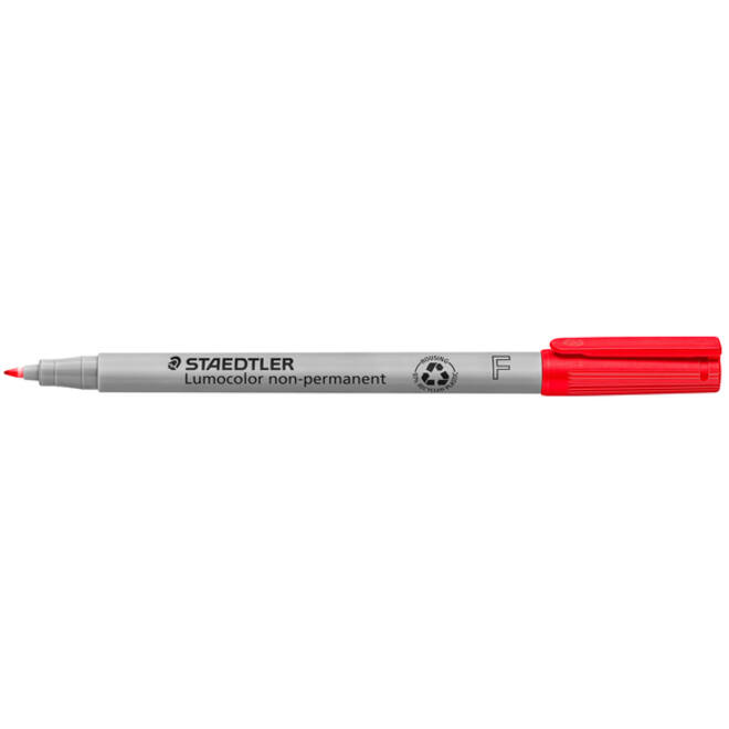 Viltstift Staedtler Lumocolor 316 non permanent F rood