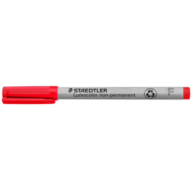 Viltstift Staedtler Lumocolor 316 non permanent F rood