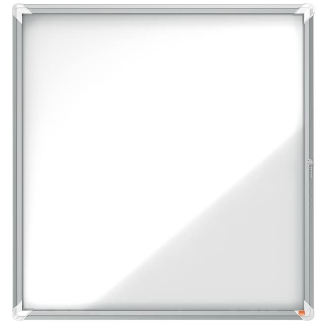 Buitenvitrine Nobo Premium Plus 12x A4 draaideur magnetisch