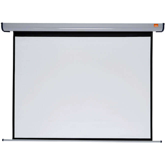 Projectiescherm Nobo wand 200cm elektrisch