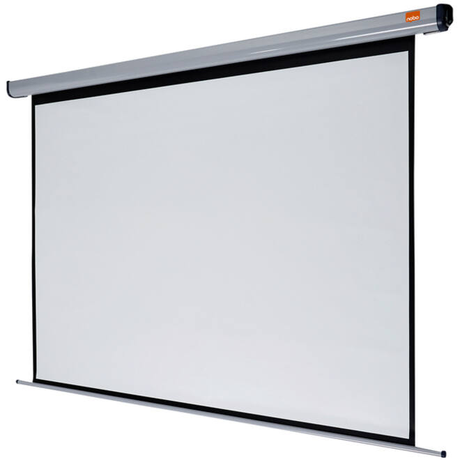 Projectiescherm Nobo wand 240cm elektrisch
