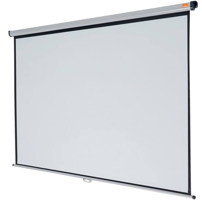Projectiescherm Nobo wand 175x109cm