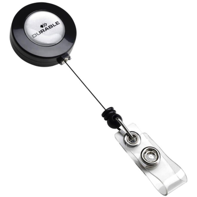 Afrolmechanisme Durable 8152 met drukknop 80cm antraciet