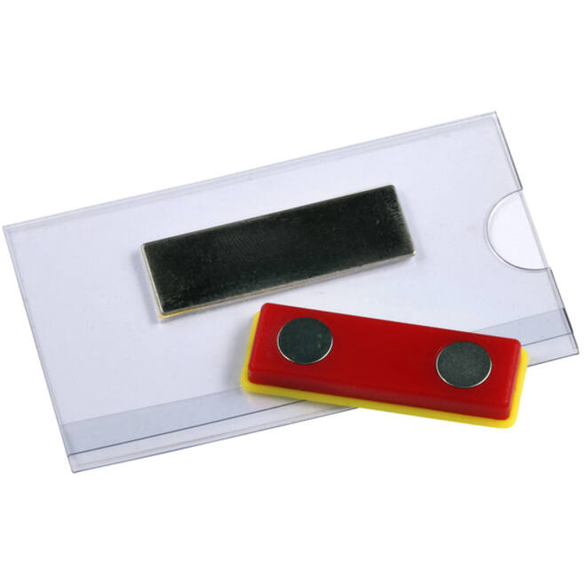 Badge Europel magnetisch 75x40mm