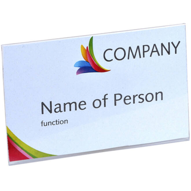 Badge Europel magnetisch 75x40mm