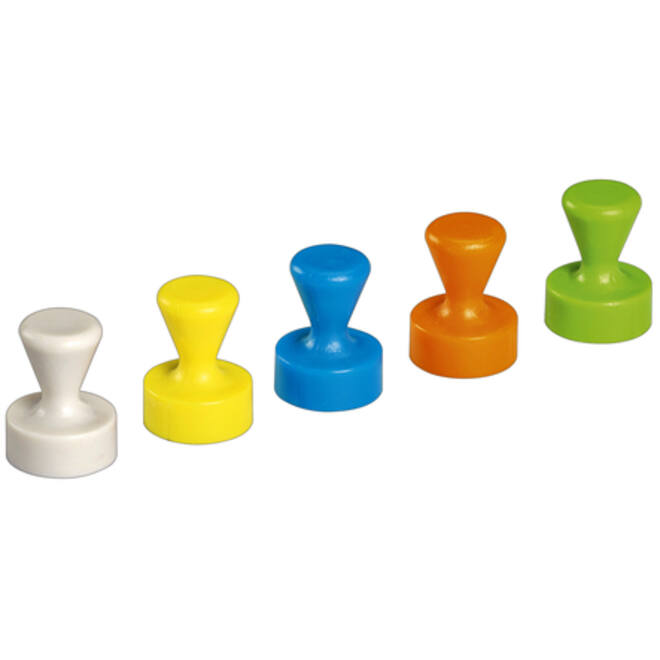 Magneet MAUL Neodymium kegel 12mm 1.5kg assorti