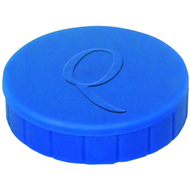Magneet Quantore 32mm 800gram blauw 10stuks