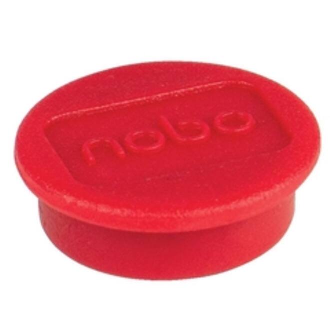 Magneet Nobo 20mm 120gr rood