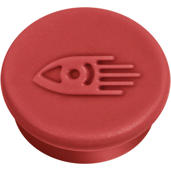 Magneet Legamaster 20mm 250gr rood 8stuks