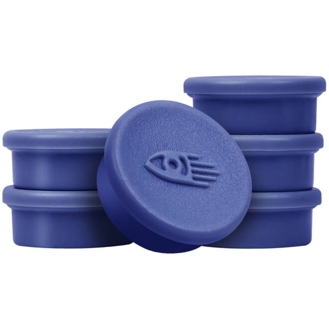 Magneet Legamaster 20mm 250gr blauw 8stuks