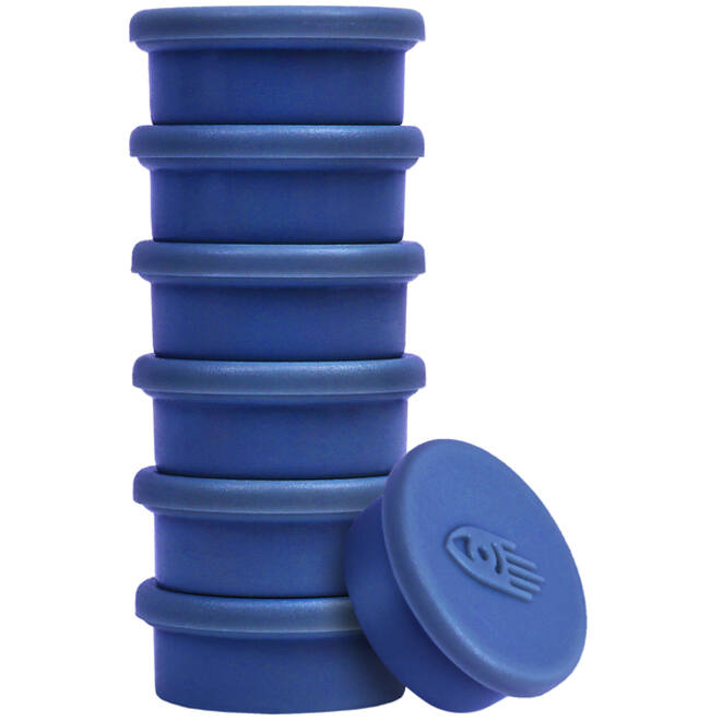 Magneet Legamaster 20mm 250gr blauw 8stuks