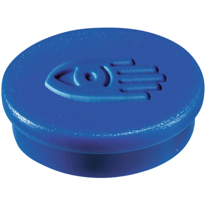 Magneet Legamaster 30mm 850gr blauw 4stuks