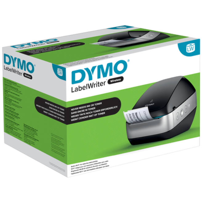 Labelprinter Dymo LabelWriter Wireless desktop zwart