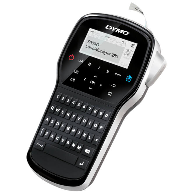 Labelprinter Dymo LabelManager 280 draagbaar qwerty 12mm zwart in koffer