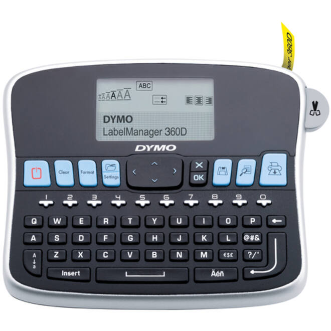 Labelprinter Dymo LabelManager 360D draagbaar qwerty 19mm zwart