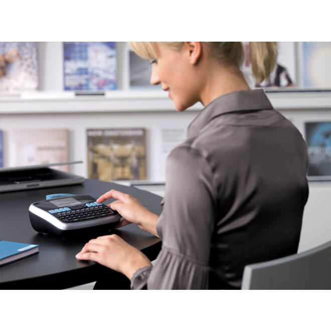 Labelprinter Dymo LabelManager 360D draagbaar qwerty 19mm zwart