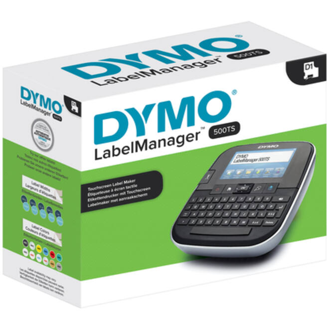 Labelprinter Dymo LabelManager 500TS draagbaar qwerty 24mm zwart