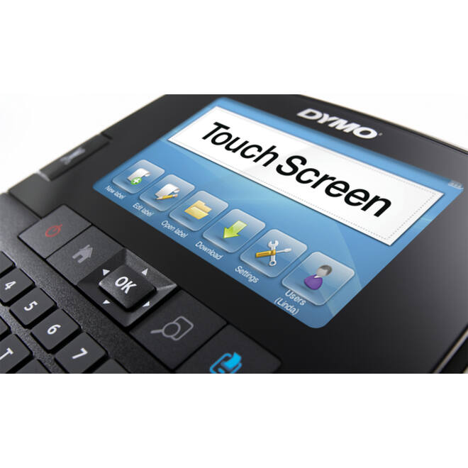 Labelprinter Dymo LabelManager 500TS draagbaar qwerty 24mm zwart