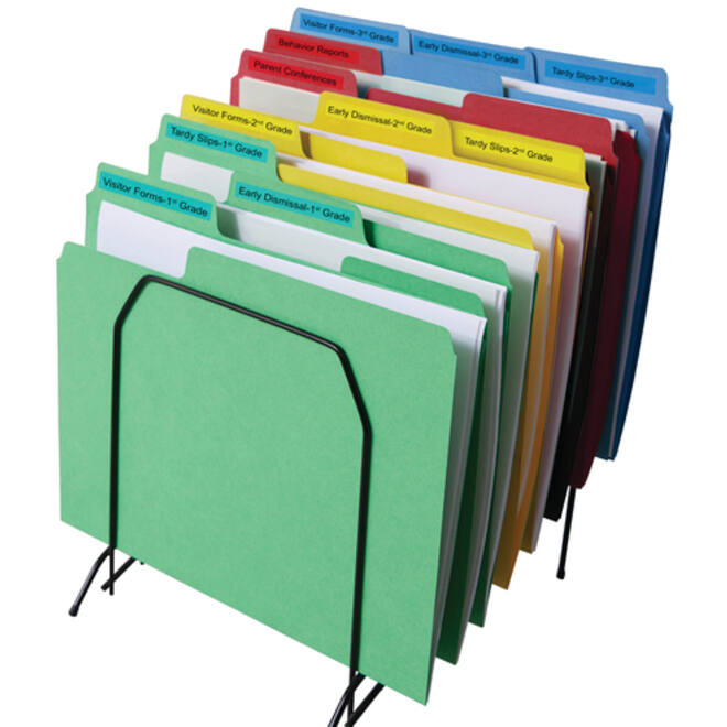Labeltape Dymo LabelManager D1 polyester 9mm zwart op geel