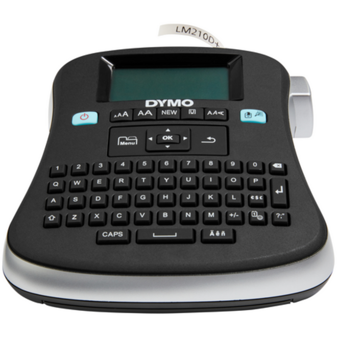 Labelprinter Dymo LabelManager 210D+ draagbaar qwerty 12mm zwart