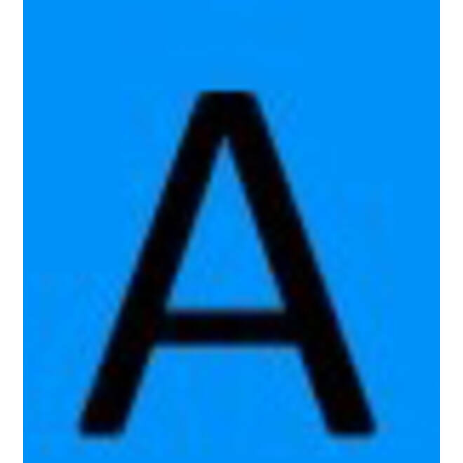 Labeltape Dymo LabelManager D1 polyester 9mm zwart op blauw
