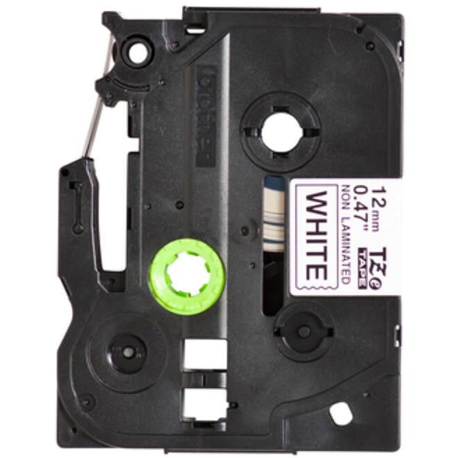 Labeltape Brother P-touch TZE-N231 12mm zwart op wit