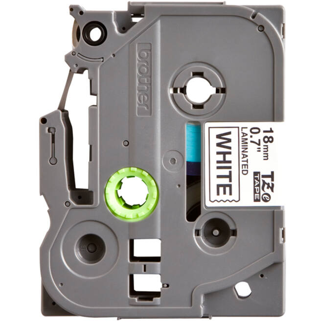 Labeltape Brother P-touch TZE-241 18mm zwart op wit