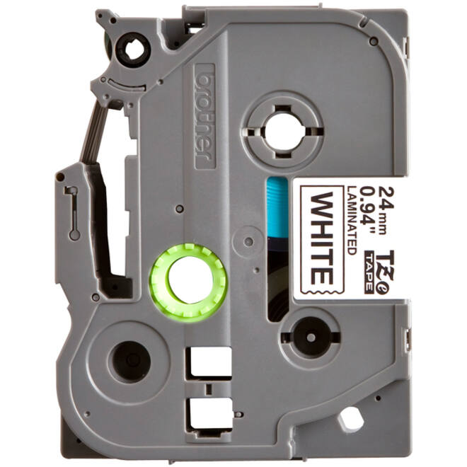 Labeltape Brother P-touch TZE-251 24mm zwart op wit