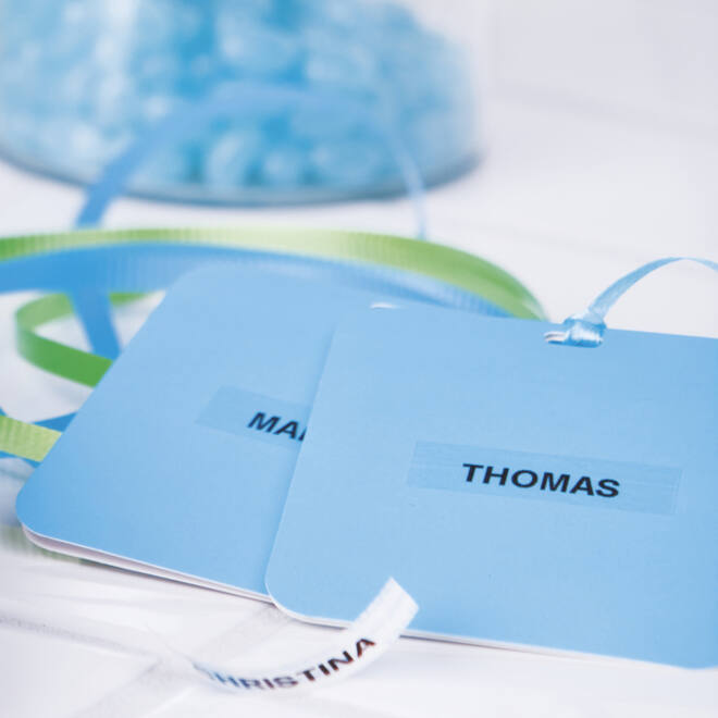 Labeltape Dymo LetraTag plastic 12mm zwart op transparant