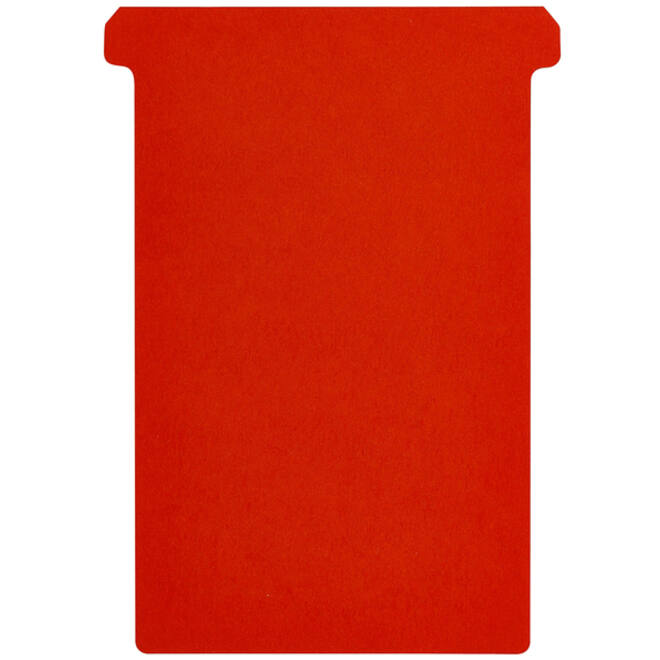 T-kaart Djois formaat 4 107mm rood 100 stuks