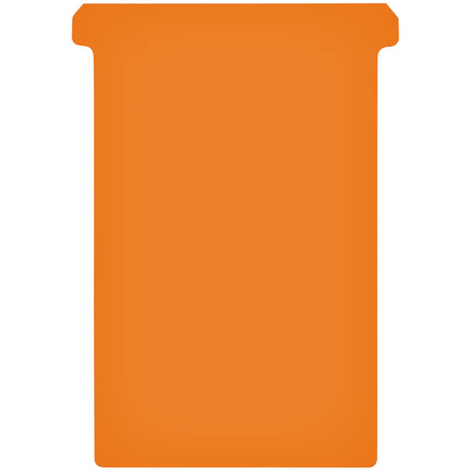 T-kaart Djois formaat 4 107mm oranje 100 stuks