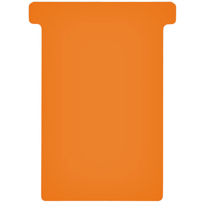 T-kaart Djois formaat 3 77mm oranje 100 stuks