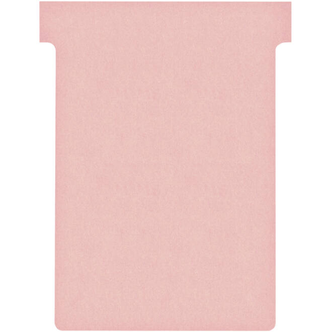 Planbord T-kaart Nobo nr 3 80mm roze 100 stuks