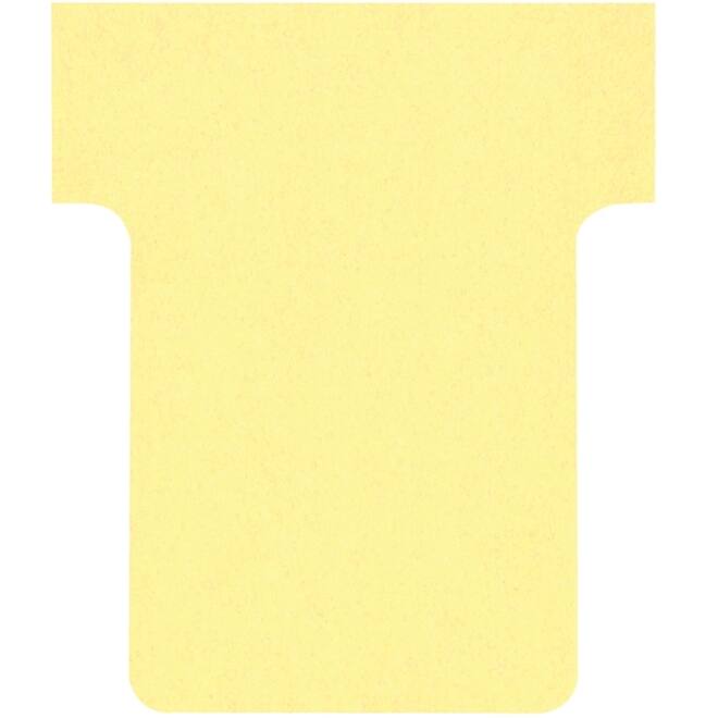 T-kaart Nobo nr. 1.5 36mm geel 100 stuks