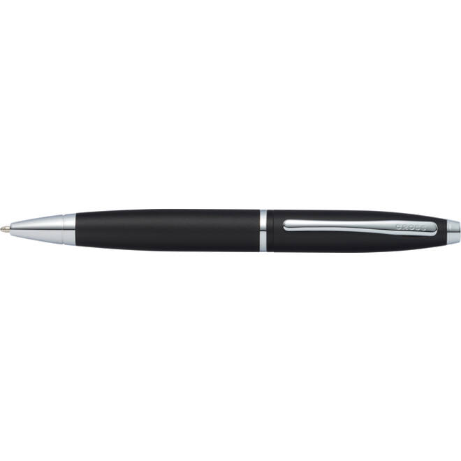 Schrijfset Cross balpen en vulpen Calais medium mat zwart