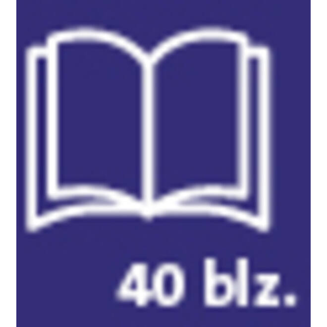 Notitieboek Correctbook A5 blanco 40blz misty mint
