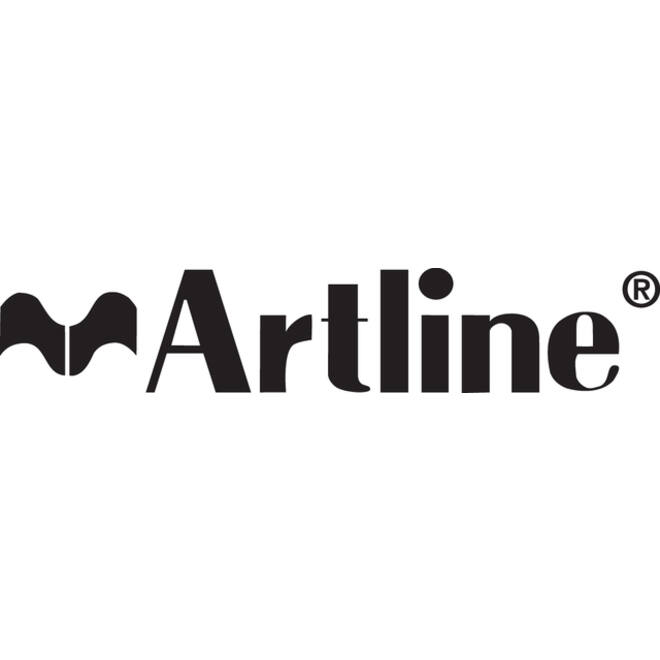 Viltstift Artline 100 schuin 7.5-12mm zwart