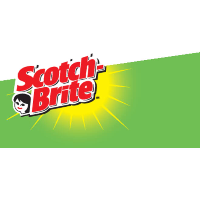 Schuurspons Scotch-Brite delicate oppervlakken 70x130mm geel
