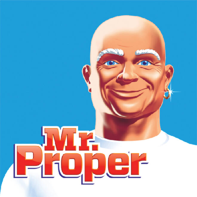 Allesreiniger Mr Proper lemon 5 liter