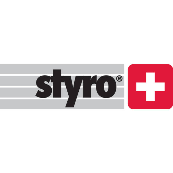 Vakkenset Styrodoc A4 12 vaks zwart/grijs