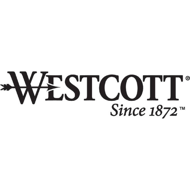 Snijmes Westcott office 18mm met schuifsluiting blauw