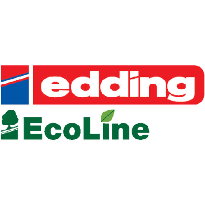 Markeerstift edding 24 Ecoline pastel assorti set à 4 stuks