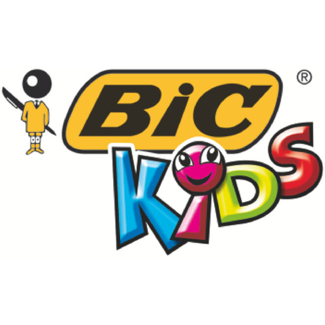 Kleurstift BicKids Visa fijn assorti etui à 12 stuks
