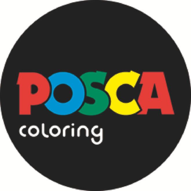 Verfstift Posca PC3M fijn assorti set à 8 stuks