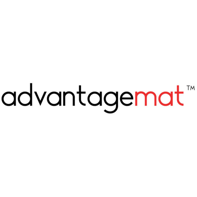 Deurmat Advantagemat binnen 60x90cm blauw