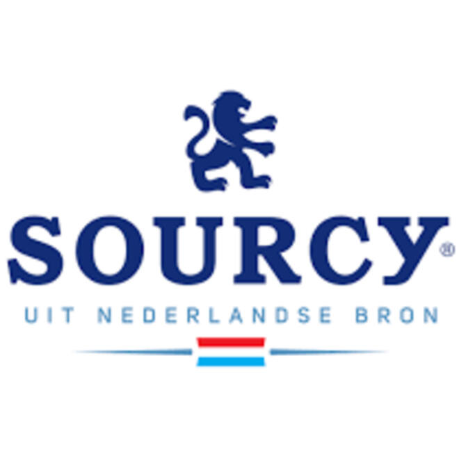 Water Sourcy rood blik 330ml