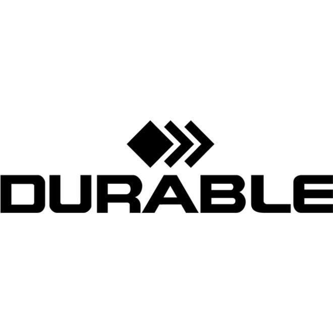 Insteekmap U-model Durable met ophangoog A5 transparant 10 stuks